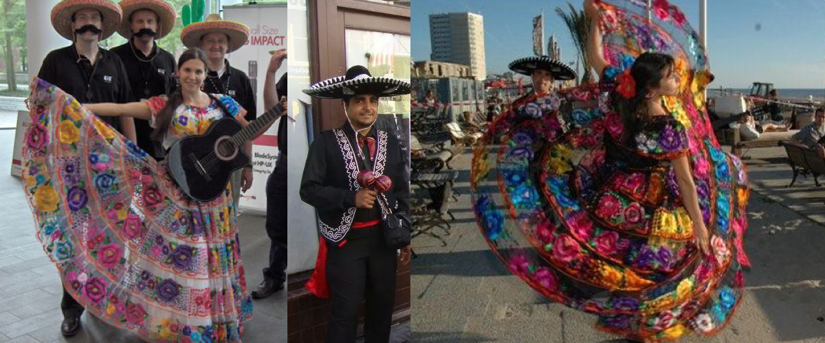Mexicaanse dans voor uw festival